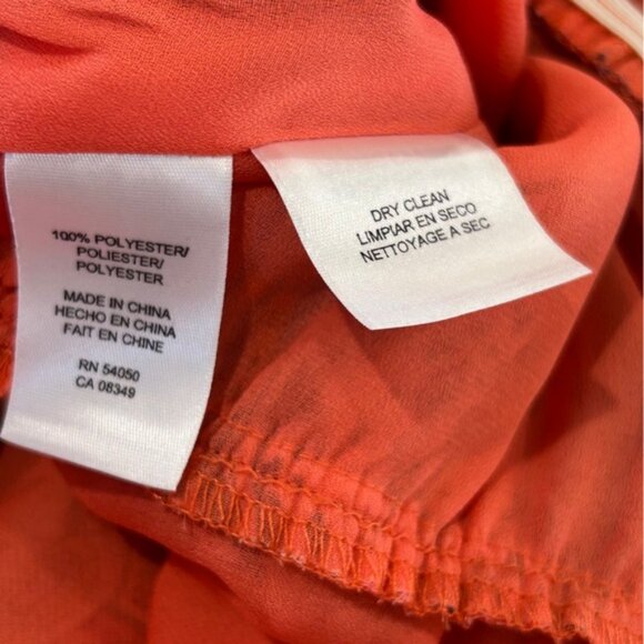 Evan Picone Paisley Crepe Handkerchief Hem Midi Dress - Picture 11 of 12